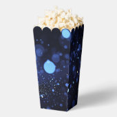 Bokeh Blizzard Achtergrond - Blauw Bedankdoosjes (Popped)