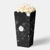 Bokeh Blizzard Achtergrond - Grijs Bedankdoosjes (Popped)