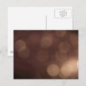 Bokeh Briefkaart (Voorkant / Achterkant)