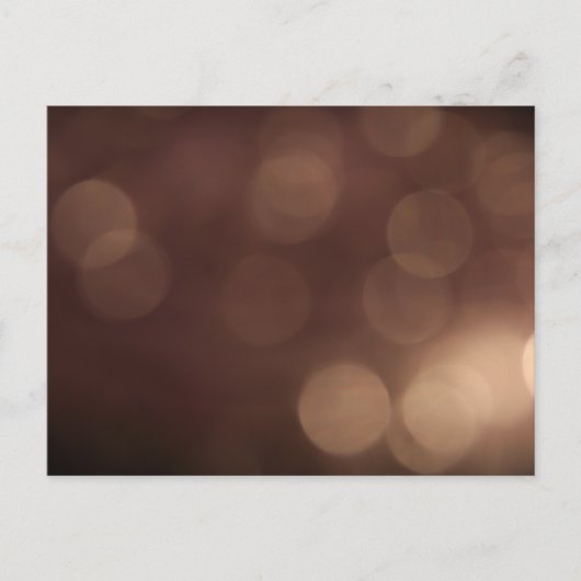 Bokeh Briefkaart (Voorkant)