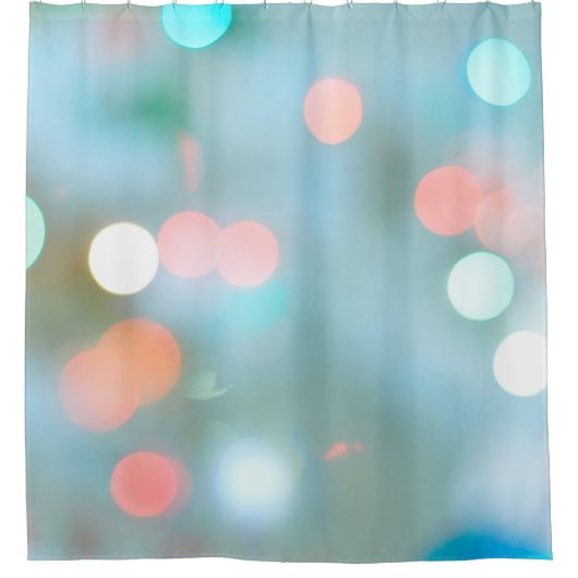 Bokeh brightness light blaze douchegordijn (Voorkant)