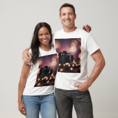 bokeh camera t-shirt (Unisex)