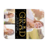 Bokeh Collage EDITABLE COLOR Afstuderen Magnet Magneet (Horizontaal)