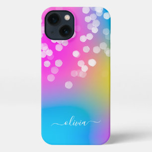  Bokeh Colorful Gradient iPhone 13 Hoesje