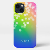 Bokeh Colorful Gradient iPhone Hoesje (Achterkant)