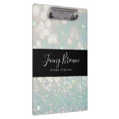 bokeh crystal glitter pastel monogram Klembord (Rechts)