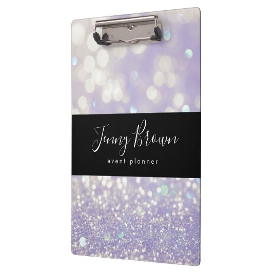 bokeh crystal glitter pastel monogram Klembord (Links)