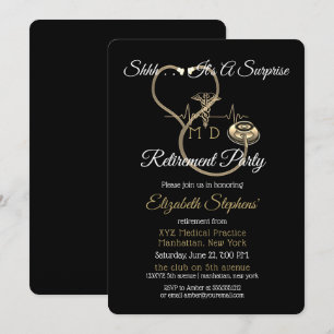 Bokeh Doctor Stethoscoop Enterprise Retirement Par Kaart