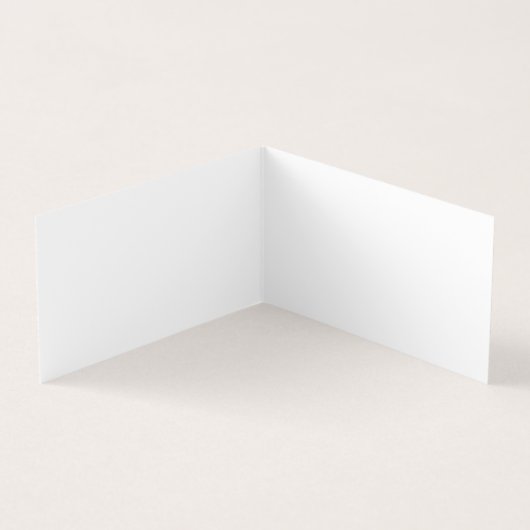 Bokeh Elegant Modern Business Tent Folded Visitekaartje (Binnen)