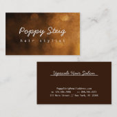 Bokeh Elegant Visitekaartje (Voorkant / Achterkant)