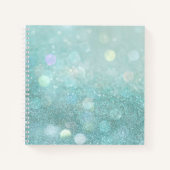 Bokeh en Glitter Sketchbook Notitieboek (Voorkant)