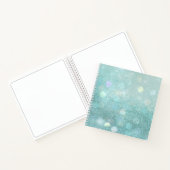 Bokeh en Glitter Sketchbook Notitieboek (Binnen)