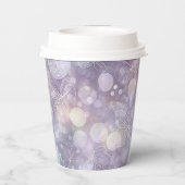 Bokeh en Vlinder Quinceanera ID1030 Papieren Bekers (Achterkant)