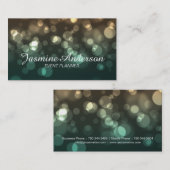 Bokeh Event Planner Visitekaartje (Voorkant / Achterkant)