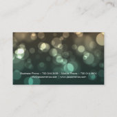 Bokeh Event Planner Visitekaartje (Achterkant)