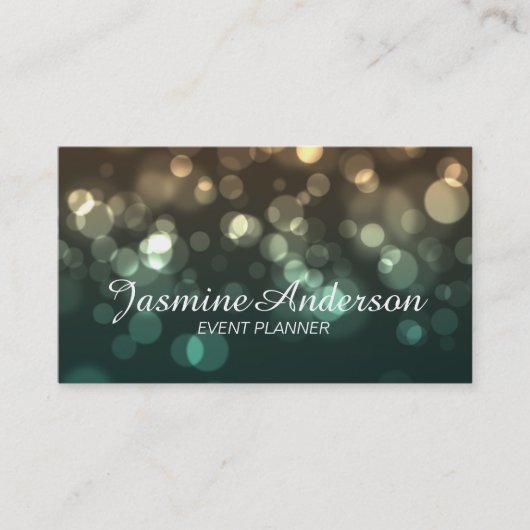 Bokeh Event Planner Visitekaartje (Voorkant)