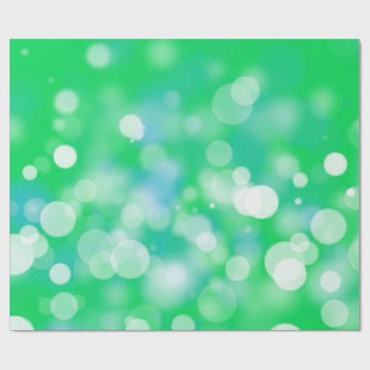 Bokeh feestverlichting cadeaupapier (Vlak)