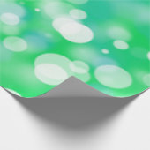 Bokeh feestverlichting cadeaupapier (Hoek)