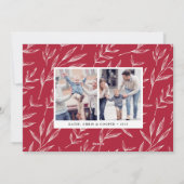 Bokeh Flare | Kerstkaart (Achterkant)