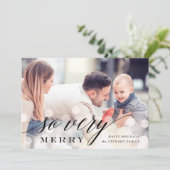 Bokeh Flare | Kerstkaart (Staand voorkant)