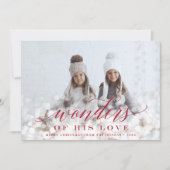 Bokeh Flare | Vakantieknopkaart Feestdagenkaart (Voorkant)