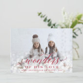 Bokeh Flare | Vakantieknopkaart Feestdagenkaart (Staand voorkant)