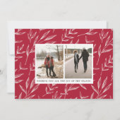 Bokeh Flare | Vakantieknopkaart Feestdagenkaart (Achterkant)