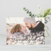 Bokeh Flare | Vakantieknopkaart Feestdagenkaart (Staand voorkant)