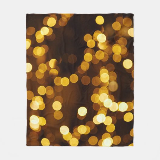 Bokeh-fotografie Fleece Deken (Voorkant)