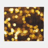 Bokeh-fotografie Fleece Deken (Voorkant (Horizontaal))