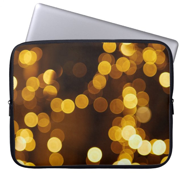 Bokeh-fotografie Laptop Sleeve (Voorkant)