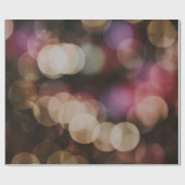 Bokeh-fotografie van lichten cadeaupapier (Vlak)