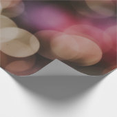 Bokeh-fotografie van lichten cadeaupapier (Hoek)