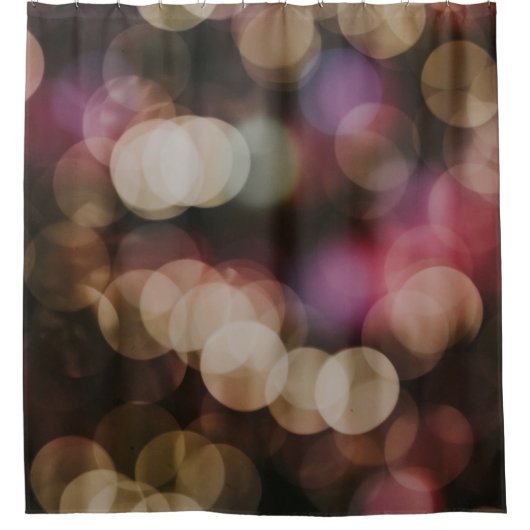 Bokeh-fotografie van lichten douchegordijn (Voorkant)