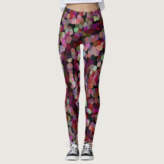 Bokeh geïnspireerde Leggings (Voorkant)