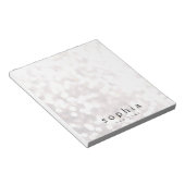 Bokeh Glitter Notitieblok (Schuin)