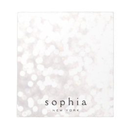 Bokeh Glitter Notitieblok