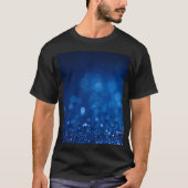 Bokeh Glitters: Mousserende cirkels achtergrond. T-shirt (Voorkant)