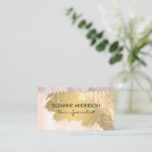 Bokeh Glow Drip | Goudolie Visitekaartje (Staand voorkant)