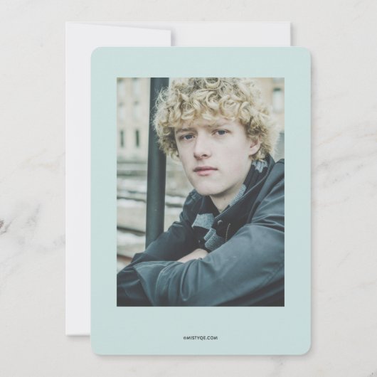 Bokeh Gold Foil Afstudeerder 2020 Kaart (Achterkant)