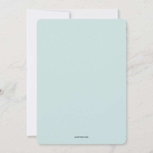 Bokeh Gold Foil ballontype Birthday Kaart (Achterkant)