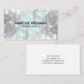 Bokeh Haar en make-up Visitekaartje (Voorkant / Achterkant)