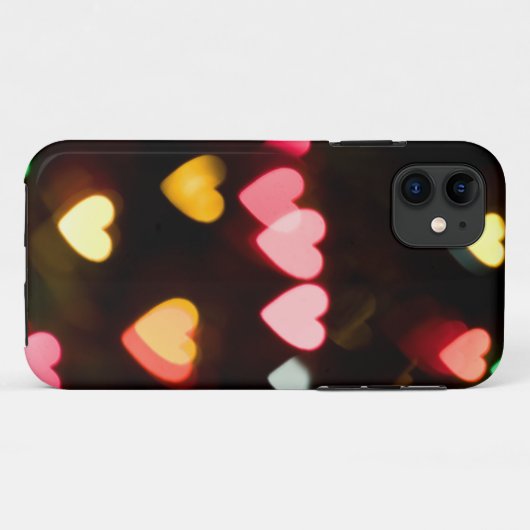 Bokeh Hearts Case-Mate iPhone Case (Achterkant (horizontaal))
