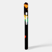 Bokeh Hearts op zwart Case-Mate iPhone Case (Achterkant / Links)