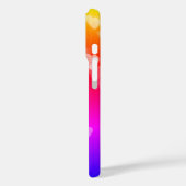 Bokeh Hearts voor Neon Gradient Rainbow Case-Mate iPhone Case (Achterkant / Links)