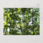 Bokeh in het voorjaar briefkaart (Voorkant)