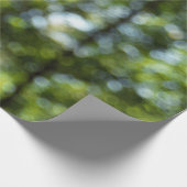 Bokeh in het voorjaar cadeaupapier (Hoek)