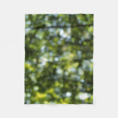 Bokeh in het voorjaar fleece deken (Voorkant)