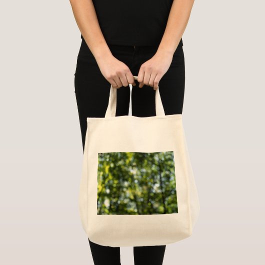 Bokeh in het voorjaar tote bag (Voorkant (product))