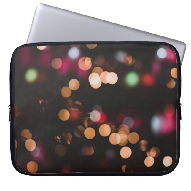 Bokeh Laptop Sleeve (Voorkant)